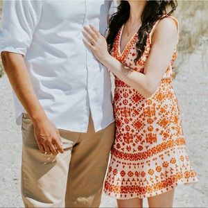 Alice + Olivia Rapunzel Beaded A-line Dress